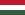 bandera de Húngaro
